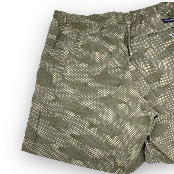 Columbia PFG Swim Trunks Fish Camo 8” Inseam Omni Shade Men Size Small No Liner - Picture 6 of 11